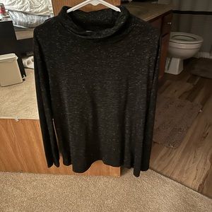 Black turtle neck